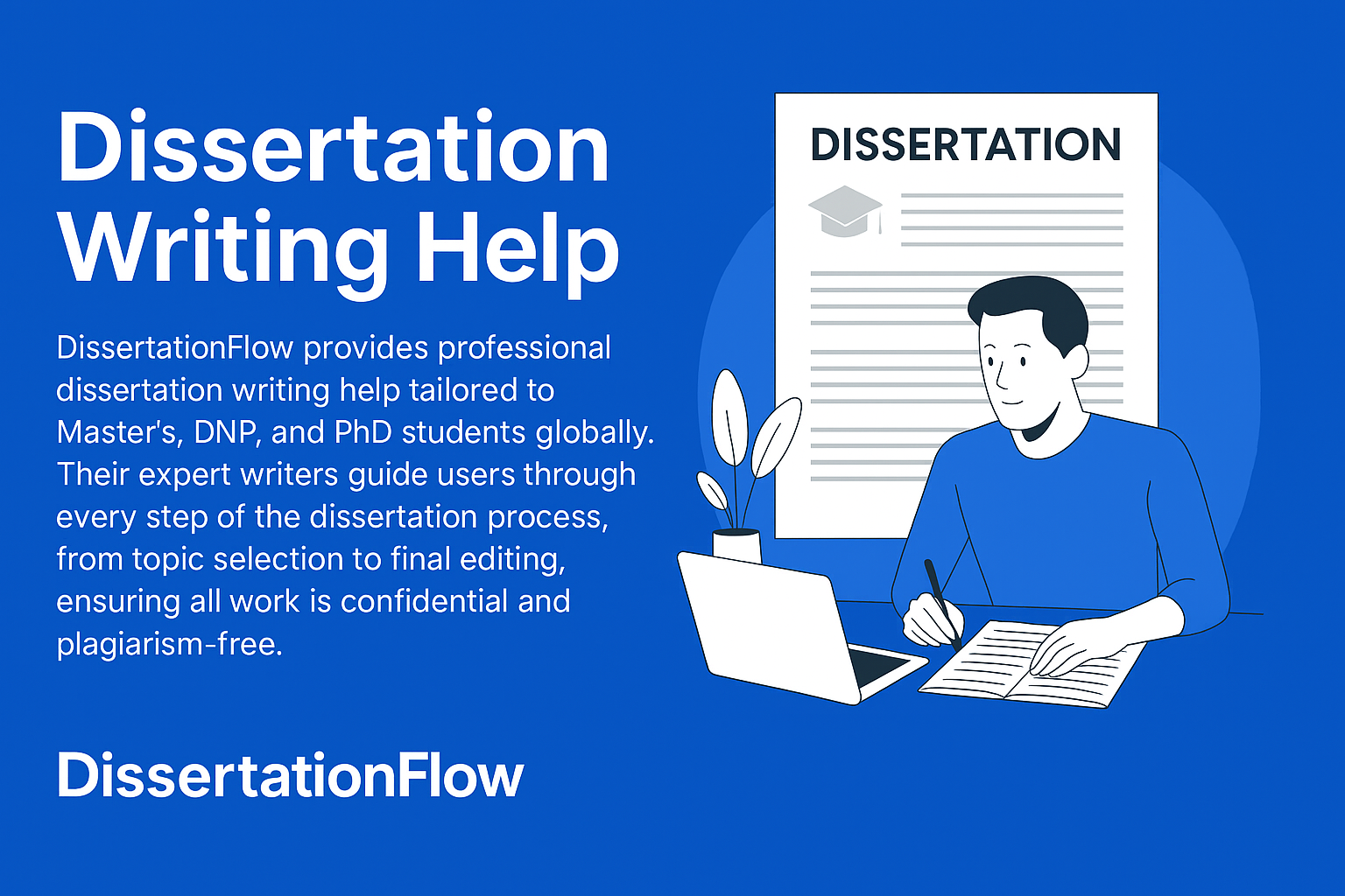 📘 Dissertation Writing Help – Get Expert Support from DissertationFlow